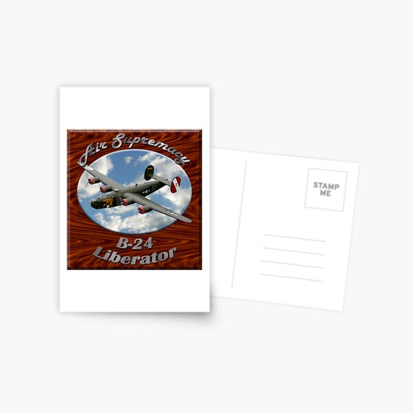 B-24 Liberator Air Supremacy Postcard