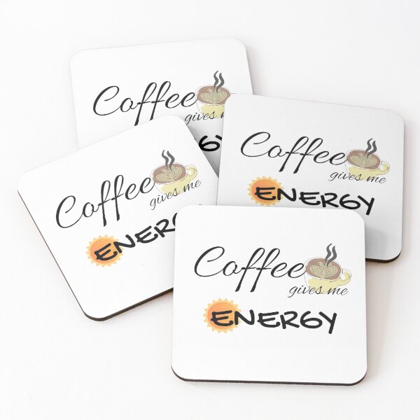 Item preview, Coffee gives me energy designed and sold by i-longmanshop.