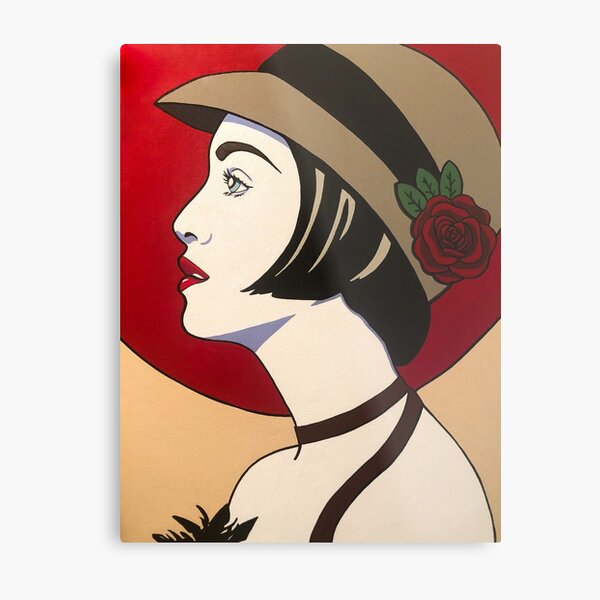 Mod-Donna Metal Print