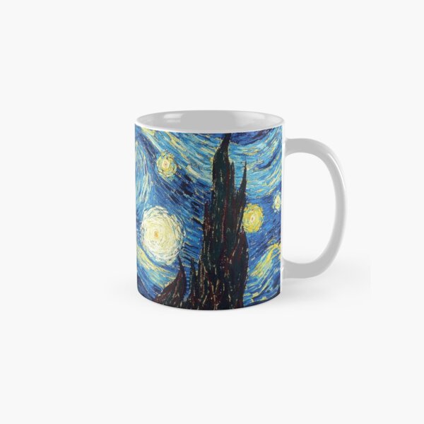 Tardis Van Gogh Taza clásica