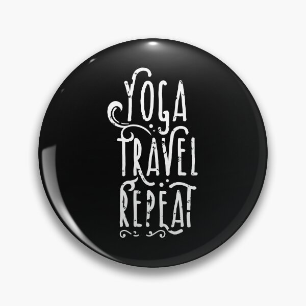 Item preview, Yoga Travel Repeat designed and sold by urbanstore69.