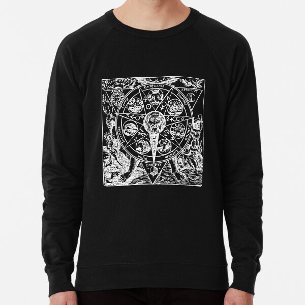 Item preview, Alchemy Mandala Occult Emblem Hermetic Astrology White designed and sold by h44k0n.