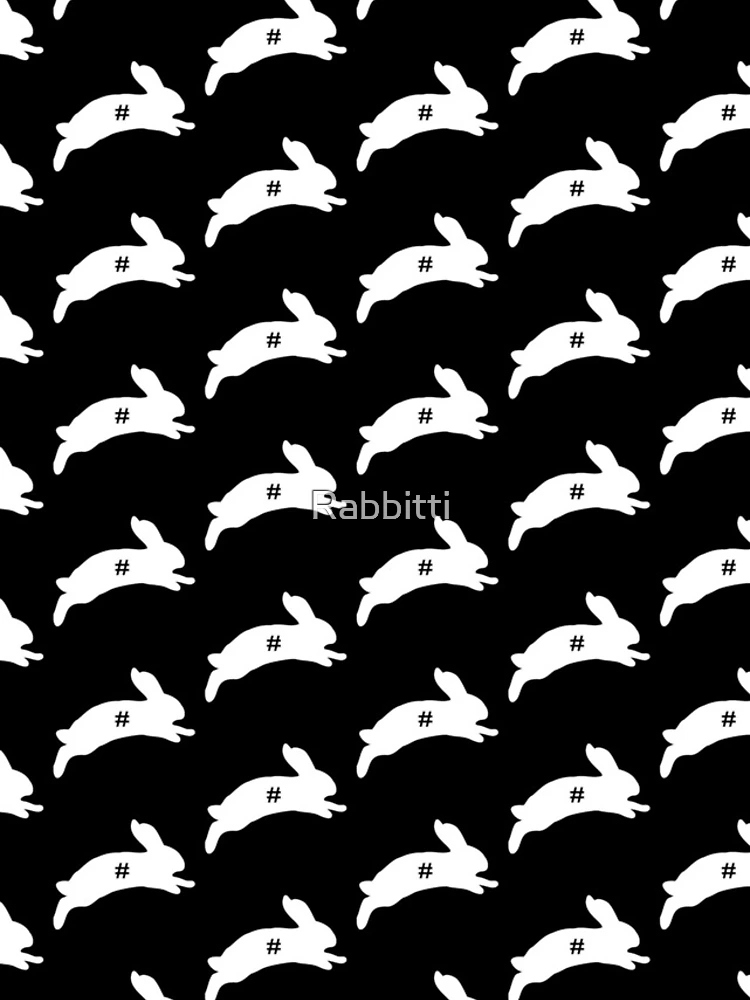 Thumbnail 4 of 4, iPhone Case, Follow the White Rabbit designed and sold by Rabbitti.
