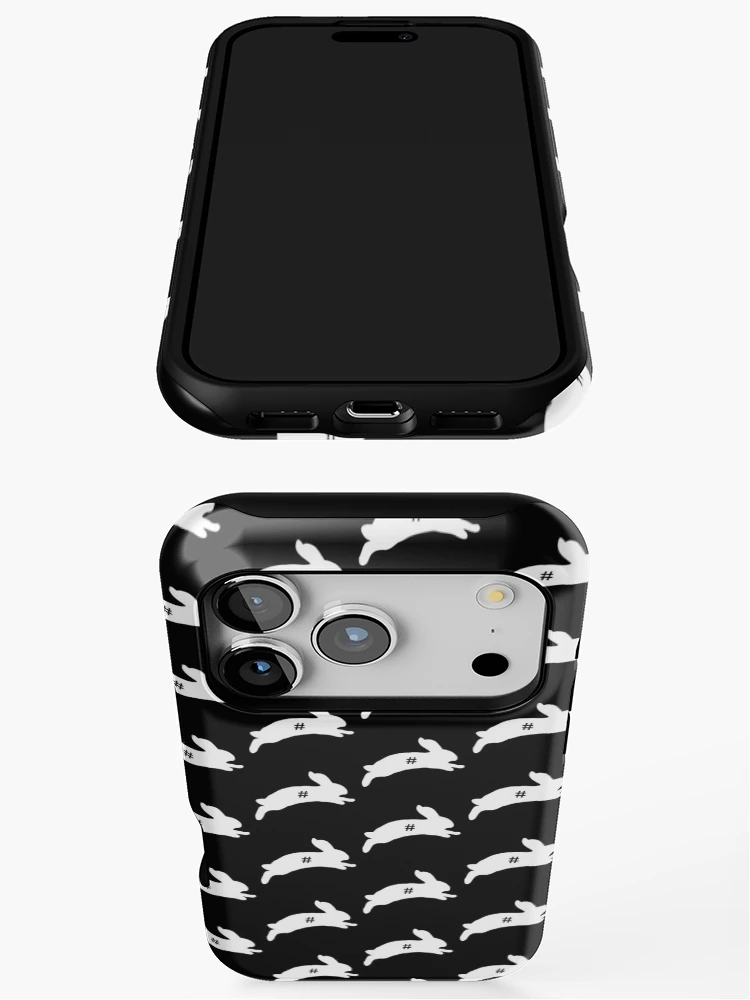 Thumbnail 3 of 4, iPhone Case, Follow the White Rabbit designed and sold by Rabbitti.