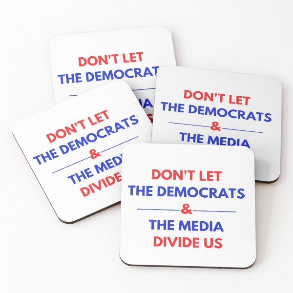 Item preview, Don't Let The Democrats and The Media Divide Us designed and sold by LoveGiftHub.