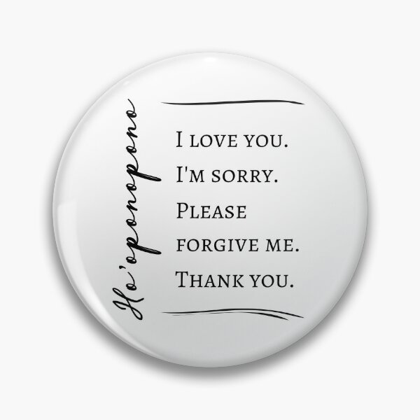 Item preview, Ho'oponopono Healing Prayer Affirmation designed and sold by 4wordsmovement.