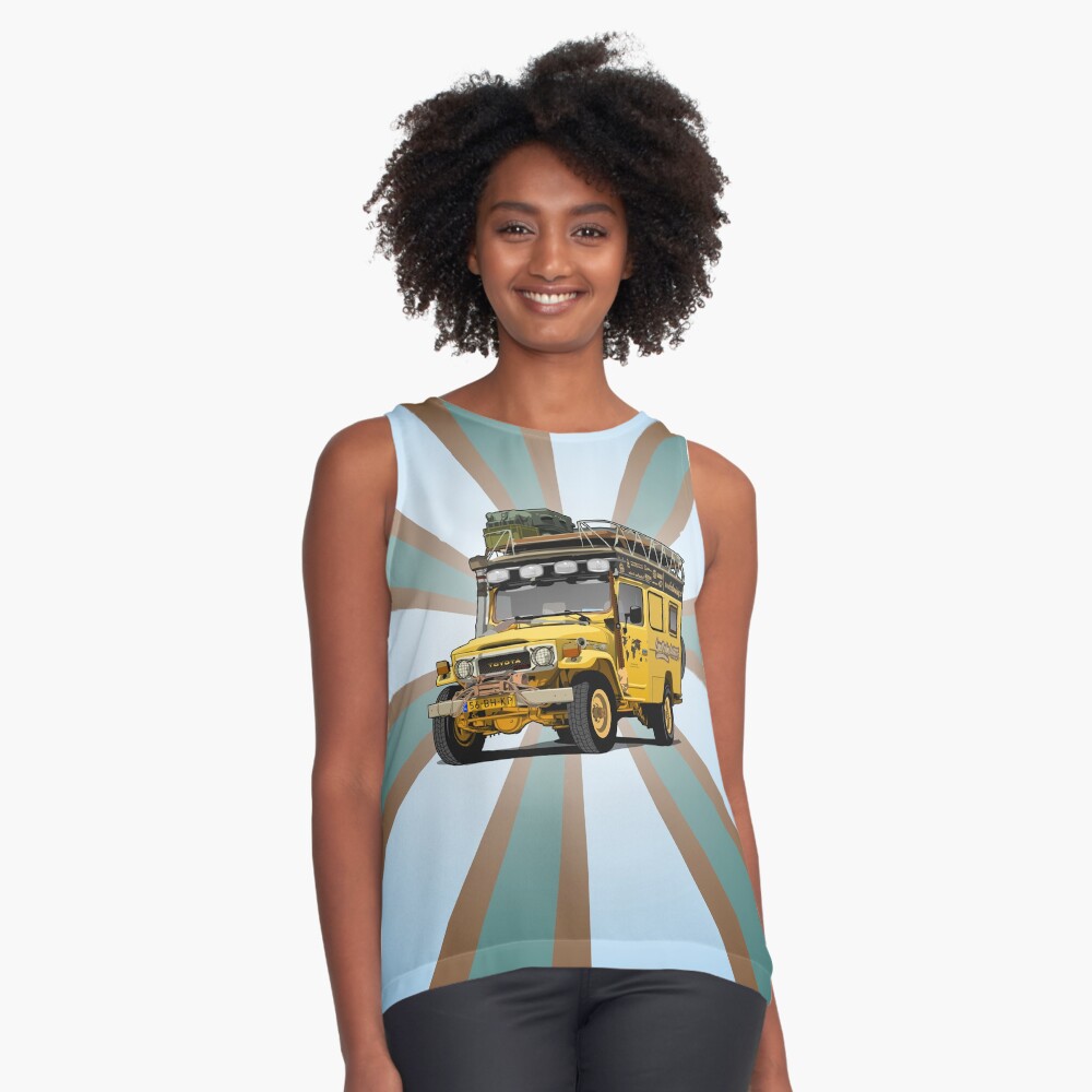 Item preview, Sleeveless Top designed and sold by landcruising.