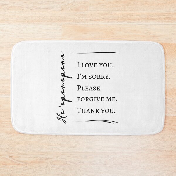 Item preview, Ho'oponopono Healing Prayer Affirmation designed and sold by 4wordsmovement.