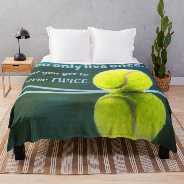 Item preview, Tennis live once sever twice, Tennis Ball, Tennis Court designed and sold by mwagie.