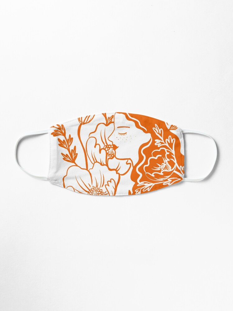 Alternate view of Blooming Lady-Orange Mask