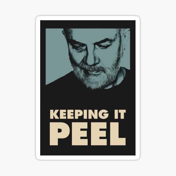 Keeping It John Peel Sticker