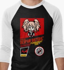 Super Despair Sisters-Danganronpa Parody Men's Baseball ¾ T-Shirt