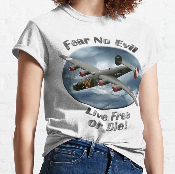B-24 Liberator Fear No Evil Classic T-Shirt