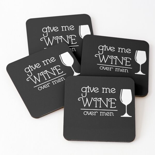 Item preview, Give me Wine over men designed and sold by The Snug & Sassy.
