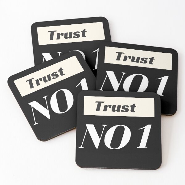 Item preview, Trust no one designed and sold by Bam85.