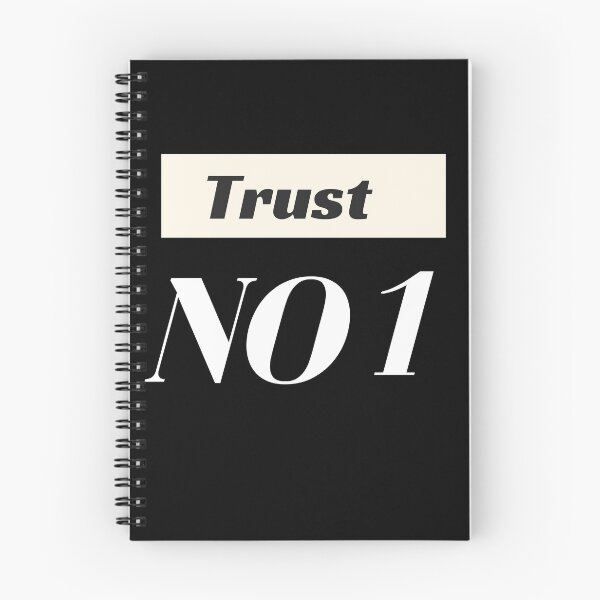Item preview, Trust no one designed and sold by Bam85.