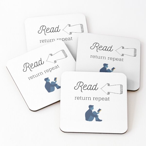 Item preview, Read return repeat  designed and sold by Pondshop.