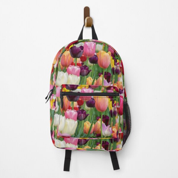 Item preview, Flower Meadow Tulips Face Masks - Tulip Floral designed and sold by ravishdesigns.