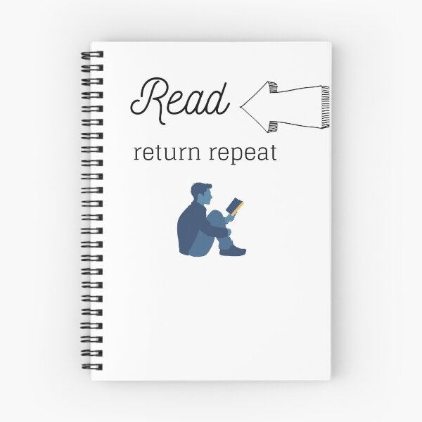 Item preview, Read return repeat  designed and sold by Pondshop.