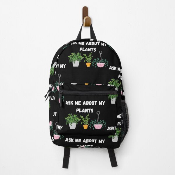 Item preview, ASK ME ABOUT MY PLANTS vintage designed and sold by OneTimeEngineer.