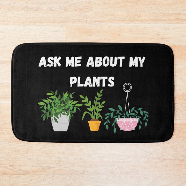 Item preview, ASK ME ABOUT MY PLANTS vintage designed and sold by OneTimeEngineer.