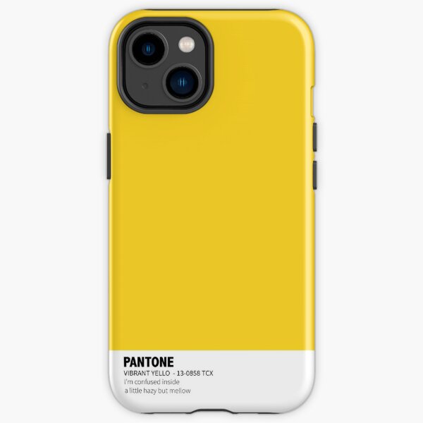 Pantone - Yello vibrante Funda resistente para iPhone