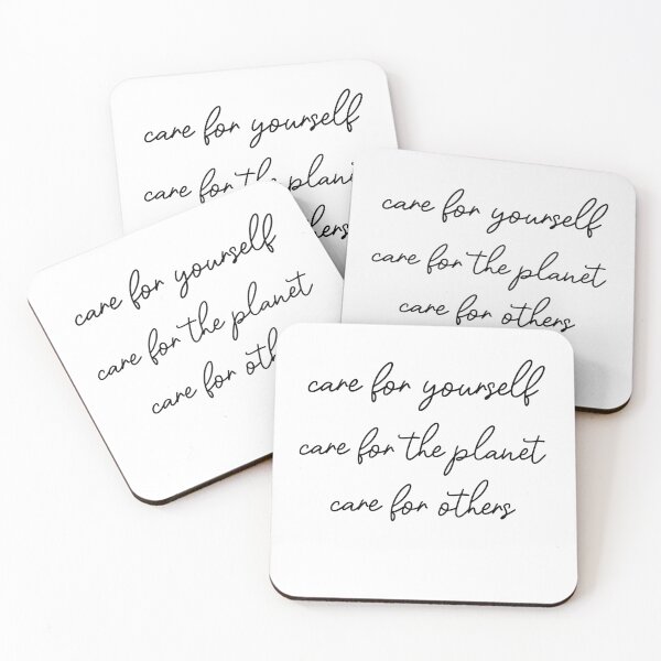 Item preview, Care for yourself, others and the planet  designed and sold by BroadmindedWay.
