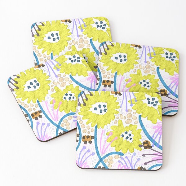 Item preview, Cottage Garden Summertime // Bright Abstract Florals designed and sold by fossdesign.