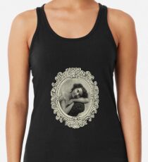 Vintage Lady, - framed Women's Tank Top