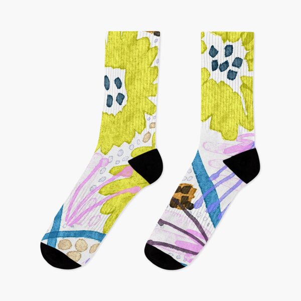 Item preview, Cottage Garden Summertime // Bright Abstract Florals designed and sold by fossdesign.