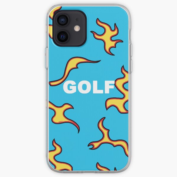 GOLF WANG Blue Flame Design iPhone Soft Case