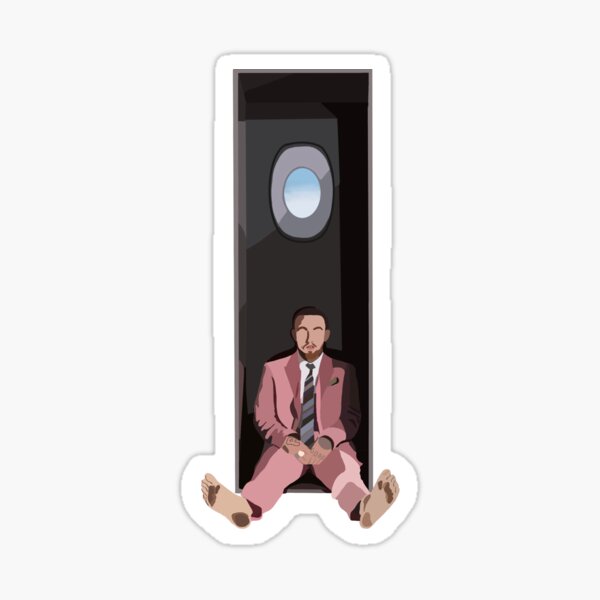 Natation Mac Miller Sticker
