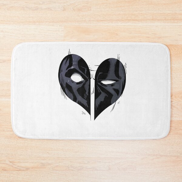 Item preview, Day Gift Men Women Deadpool's Heart Mask Valentine's designed and sold by SmotherMankate.