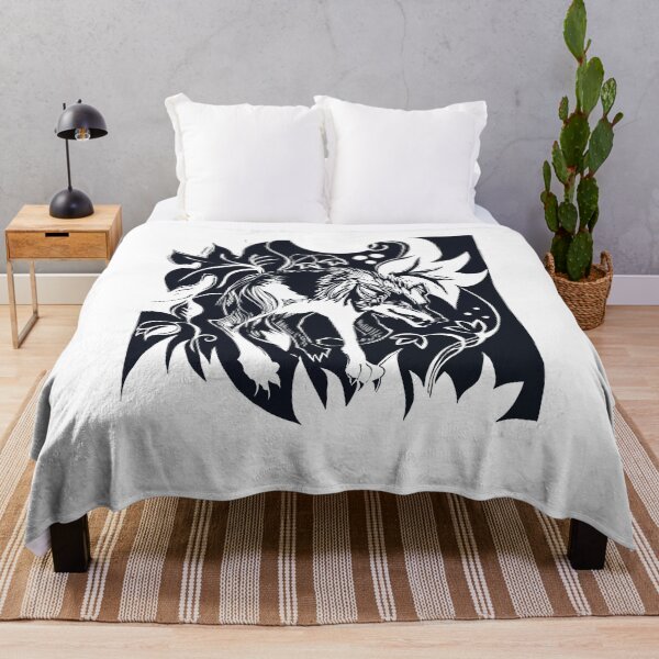 Item preview, Wolf lurking in the forest designed and sold by Rachel Collier-Wilson.