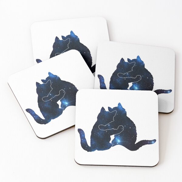 Artikelvorschau, 2 Blue Galaxy Cats Umarmungen entworfen und verkauft von RosalieReeves.