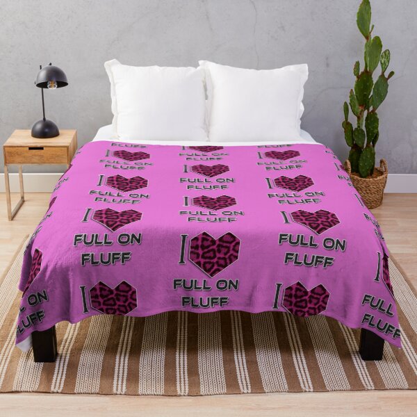 Artikelvorschau, Ich liebe Full On Fluff - Rosa Leopardenmuster entworfen und verkauft von NoMatterLab.