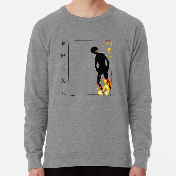Shinra Demon Fire Force Classic Design Lightweight Sweatshirt