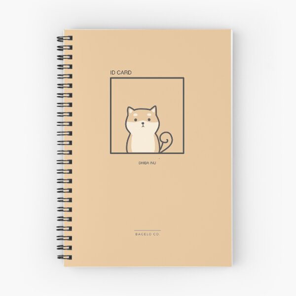 Item preview, Shiba Inu ID Card [Tan] designed and sold by BageloCo.