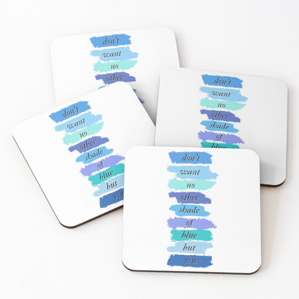 Item preview, folklore hoax lyrics Taylor Swift no other shade of blue designed and sold by TheFirstMayDay.