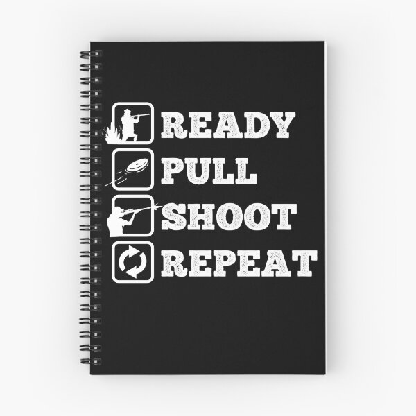 Item preview, Ready Pull Shoot Repeat Clay Pigeon Skeet Trap Shooting Gear designed and sold by DynamicDesign.