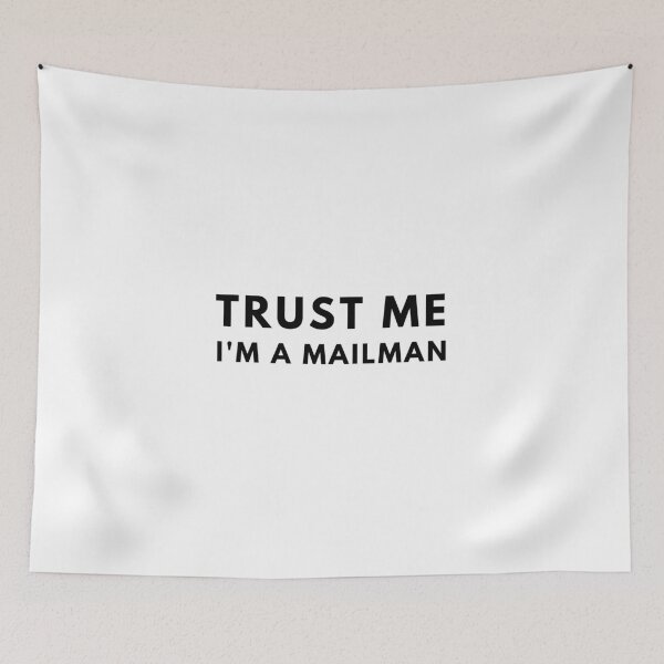 Item preview, Trust Me, I'm A Mailman designed and sold by reallyrealnow.