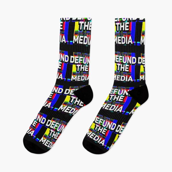 Item preview, Defund The Media Fake News Political Protest  designed and sold by Dream Imagine Create ..