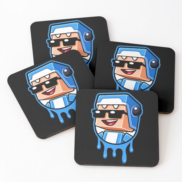 Unspeakable Gaming Coasters Redbubble - unspeakablegaming roblox shark