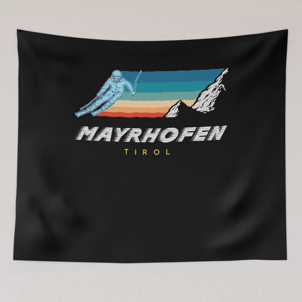 Item preview, Retro Ski And Snowboards - Mayrhofen Tirol designed and sold by pacomerch.
