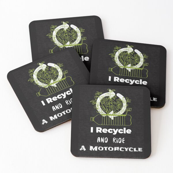 Item preview, Recycling Biker (In Black) designed and sold by LenoreChristine.