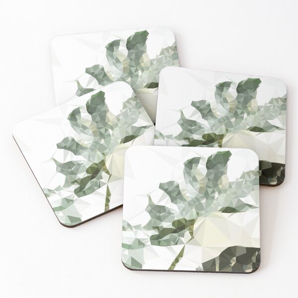Item preview, Low Poly Green Leaves designed and sold by Polygona.