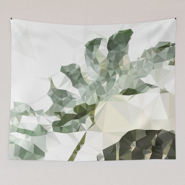 Item preview, Low Poly Green Leaves designed and sold by Polygona.