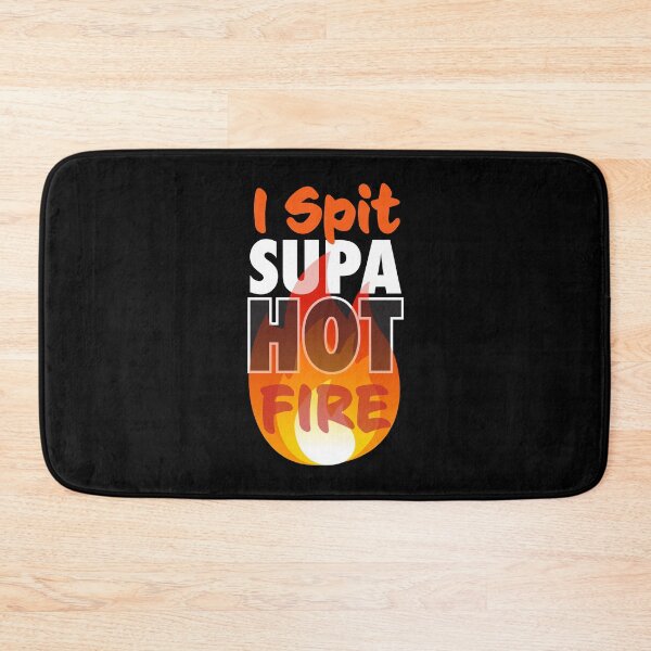 Item preview, Rap Rapper Hip Hop MC Spit Lyrics Supa Hot Fire Gift designed and sold by SuperFreshArt.