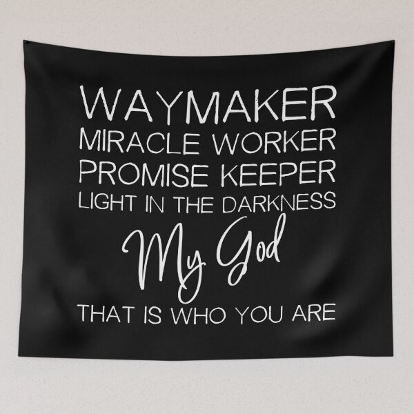 Item preview, Waymaker Miracle Worker designed and sold by GabrielloG.