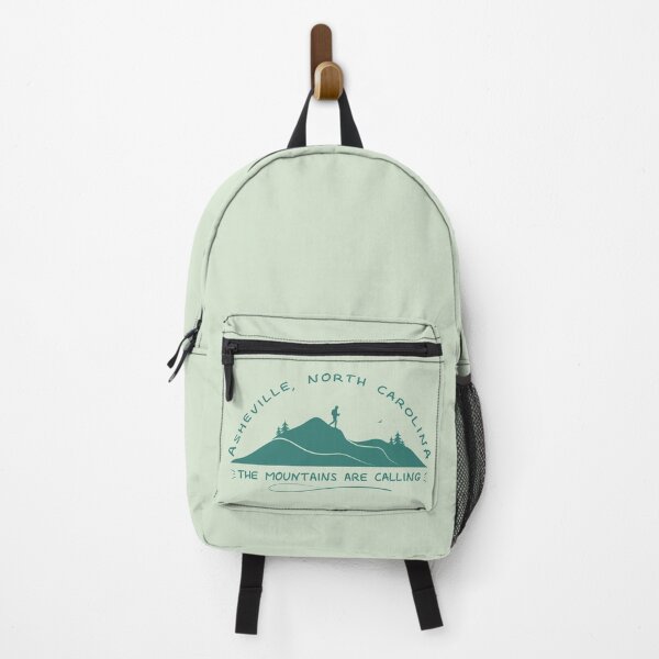 Item preview, Asheville- The Mountains Are Calling - Green on Green designed and sold by Serena's Asheville Merch.